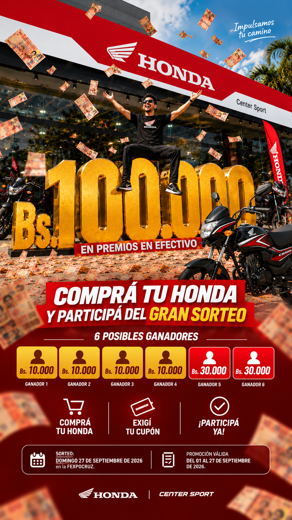 Promoción Honda Center Sport